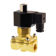 Solenoid Valve DF-SB 3/8'' NO brass FKM 0-3bar 24V DC