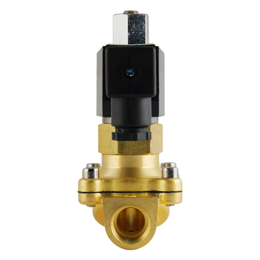 Solenoid Valve DF-SB 1/2'' NO brass FKM 0-5bar 380V AC