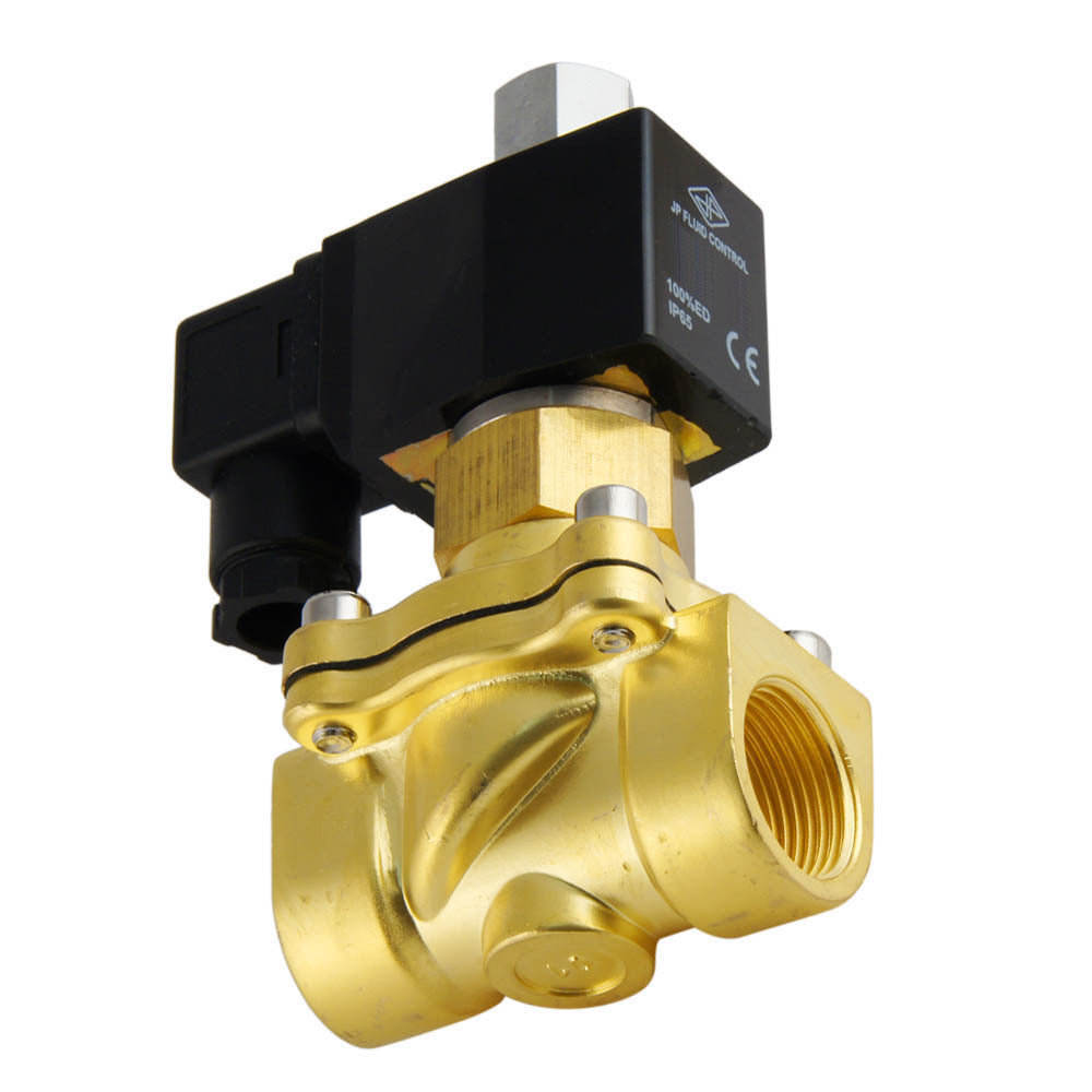 Solenoid Valve DF-SB 3/4'' NO brass EPDM 0-5bar 120V AC