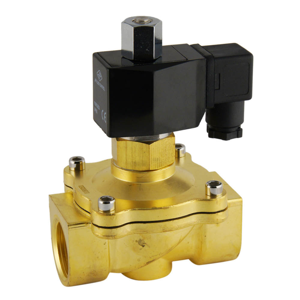 Solenoid Valve DF-SB 1'' NO brass FKM 0-3bar 24V DC