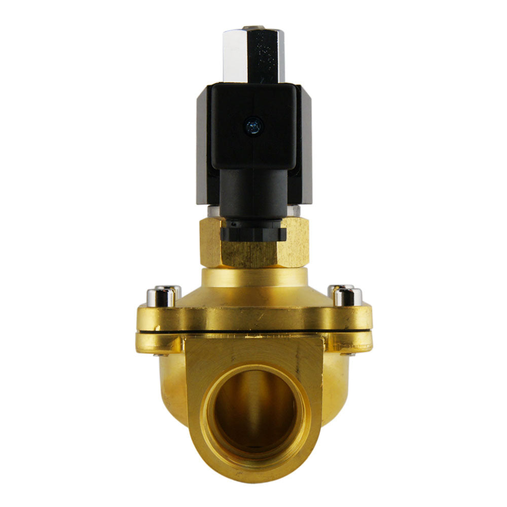 Solenoid Valve DF-SB 1'' NO brass EPDM 0-5bar 120V AC