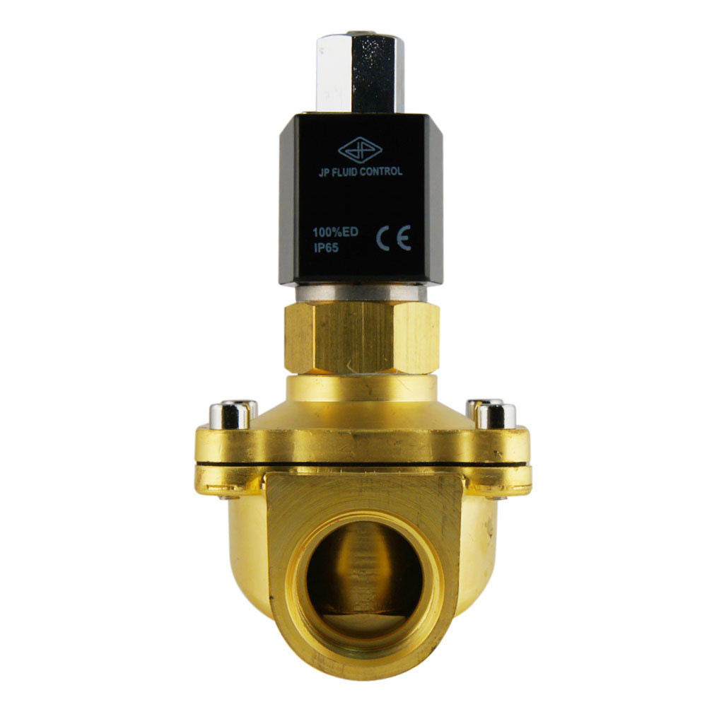 Solenoid Valve DF-SB 1'' NO brass EPDM 0-3bar 24V DC
