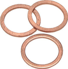 Copper Gasket 14.2x17.9x1.5 mm [50 Pieces]