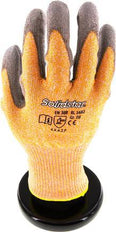 Protective Gloves Fine Knit Special Fabric PU Coating Size 7 [12 Pieces]