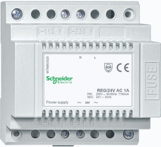 Schneider Electric Merten KNX AC Power Supply 24V AC/1A | MTN663529