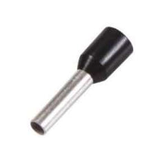 Conex Single Wire Ferrule Black 1.5mm - CE500401 [200 Pieces]