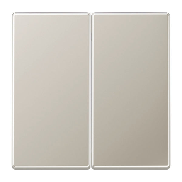Jung Aluminum/Gold Steel/Chrome Control Element/Central Plate Switchgear - ES2995