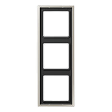 Jung Aluminum/Steel/Chrome Cover Frame Switchgear - ES2983