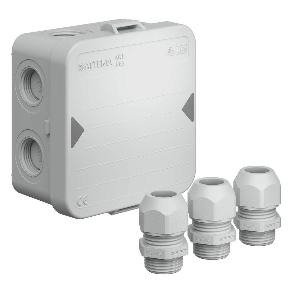 Attema Cable-mate Surface mounted Wall/Ceiling Box - AT2280