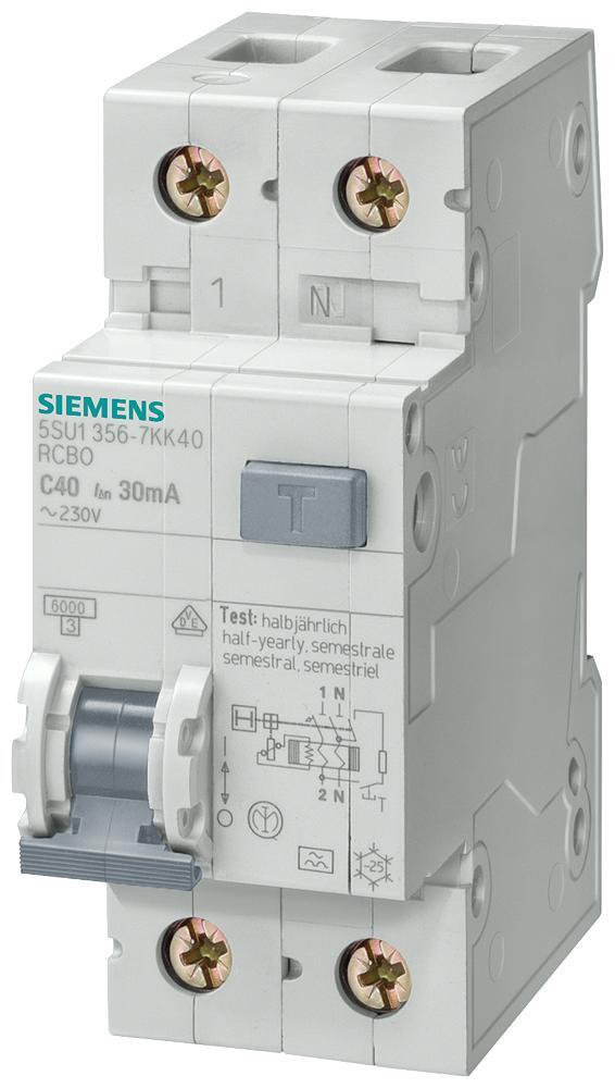 Siemens 5SU1 Earth Leakage Circuit Breaker - 5SU13566KK10