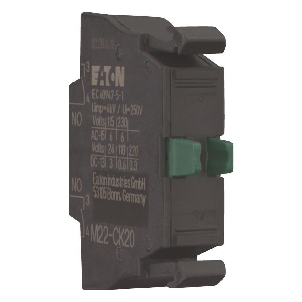 EATON INDUSTRIES RMQ-Titan Auxiliary Contact Block - 107898