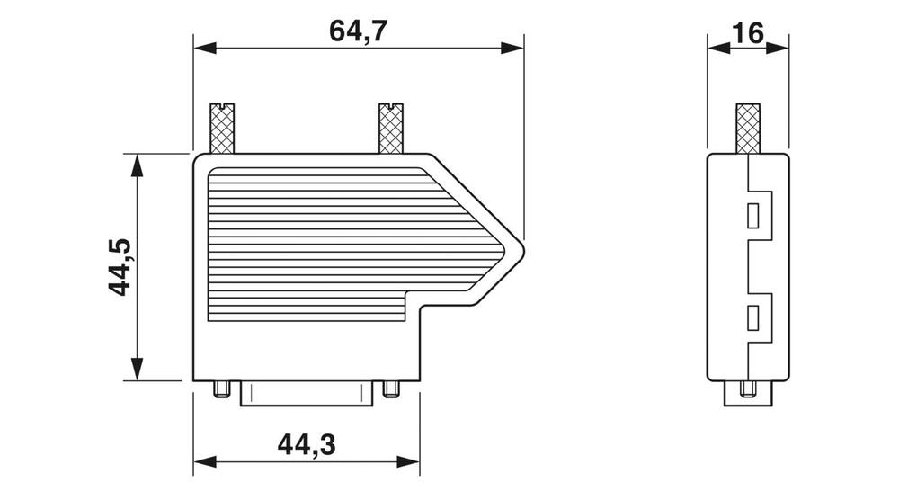 Phoenix Contact SUBCON Sub-D Connector - 2761606