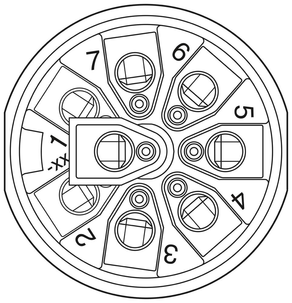Phoenix Contact Round (Industrial) Connector - 1511860