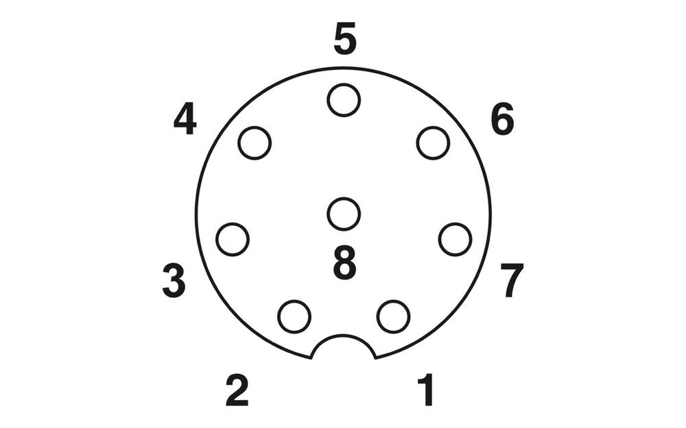 Phoenix Contact Round (Industrial) Connector - 1513347