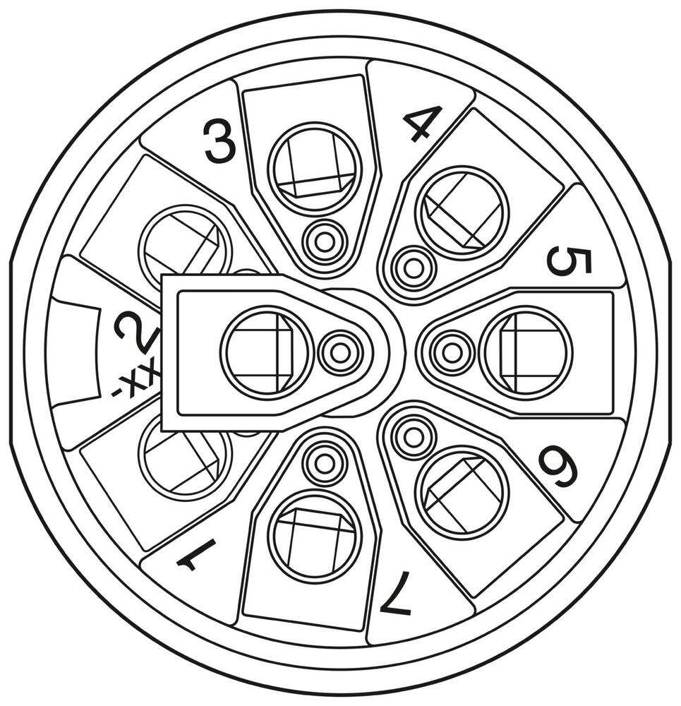 Phoenix Contact Round (Industrial) Connector - 1511857