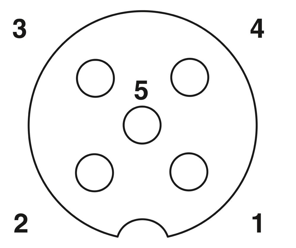 Phoenix Contact SACC Ronde (Industrial) Connector - 1543032
