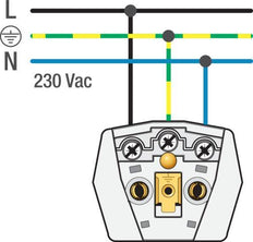 Niko Original Wall Outlet Box (WCD Switchgear) - 100-66600