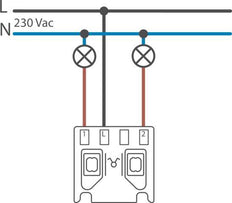 Niko Original Installation Switch - 101-81515