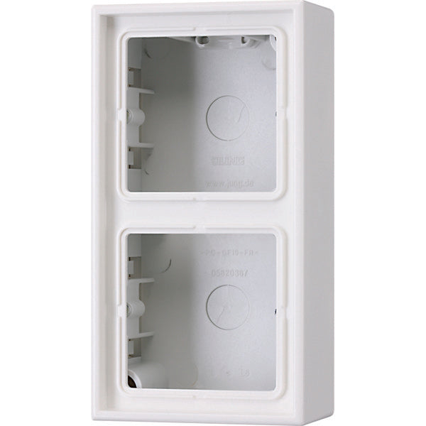 Jung LS990 Surface Mount Box Flush-Mounted Switchgear - LS582AWW