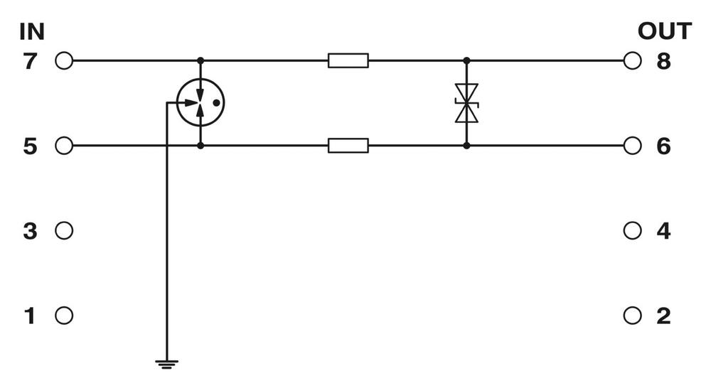Phoenix Contact Surge Protector For Data/M&R - 2804610