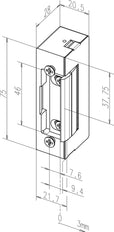 Assa Vema Electric Door Lock - 10001278