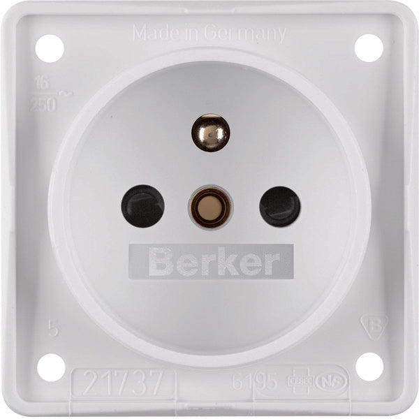 Hager Berker Integro Wall Outlet (WCD Switchgear) - 961952502