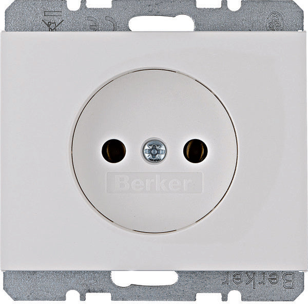 Hager Berker K.1/K.5 Wall Outlet (WCD Switchgear) - 6167157009