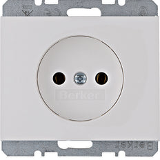 Hager Berker K.1/K.5 Wall Outlet (WCD Switchgear) - 6167157009