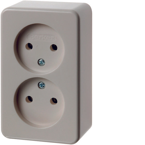 Hager Berker Wall-Mounted Socket Outlet (WCD Switchgear) - 61672140