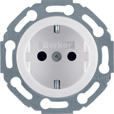 Hager Berker 1930/Glass Wall Outlet (WCD Switchgear) - 4755