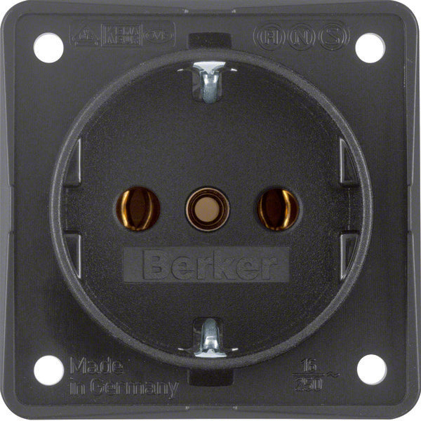 Hager Berker Integro Wall Outlet (WCD Switchgear) - 941852505