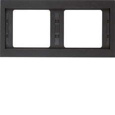 Hager Berker K.1 Cover Frame Switchgear - 13637006