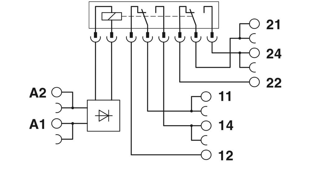 Phoenix Contact PLC Auxiliary Relay - 2900330