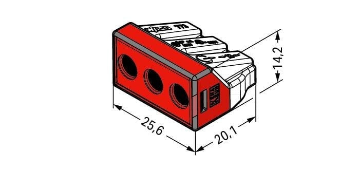 Wago 773 Wire Connector - 773-173 [50 Pieces]