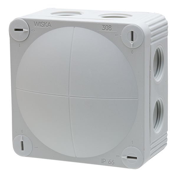 Wiska CombI Surface mounted Wall/Ceiling Box - 10060400 [2 Pieces]