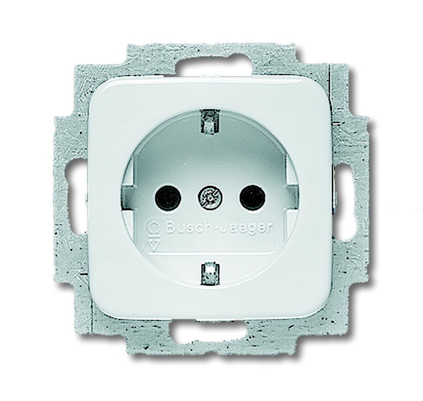 ABB Busch-Jaeger Reflex SI Wall Outlet (WCD Switchgear) - 2CKA002011A2555