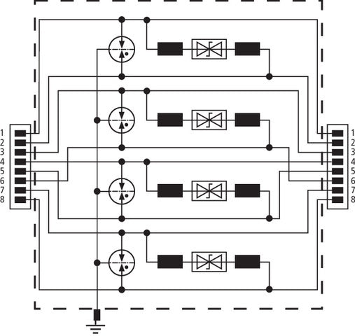 DEHN DEHNpatch Surge Protection For Data/M&R - 929100