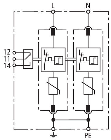 DEHN DEHNguard Mains Surge Protector - 952205