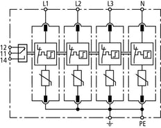 DEHN DEHNguard Mains Surge Protector - 952405