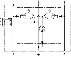 DEHN DEHNrail Mains Surge Protector - 953205