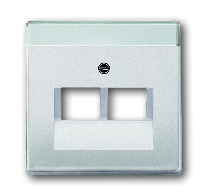 ABB Busch-Jaeger Pure Stainless Steel Switchgear Insert Plate - 2CKA001710A3764