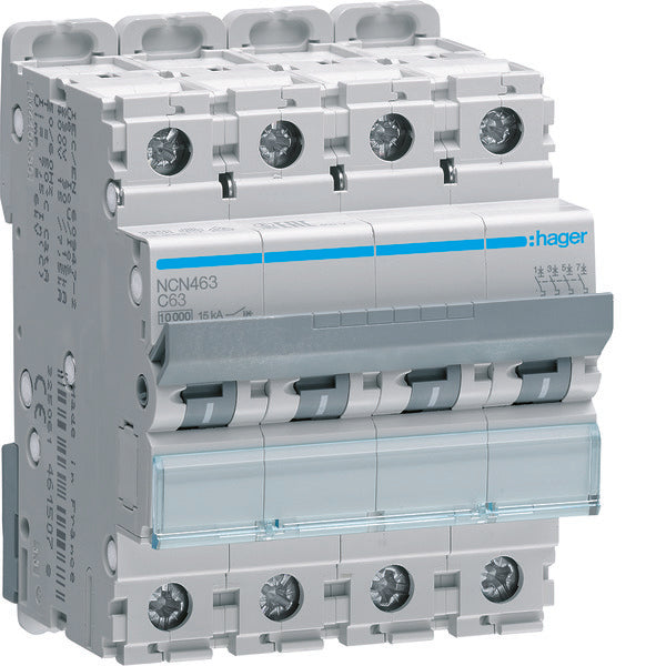 Hager NCN Circuit Breaker - NCN463