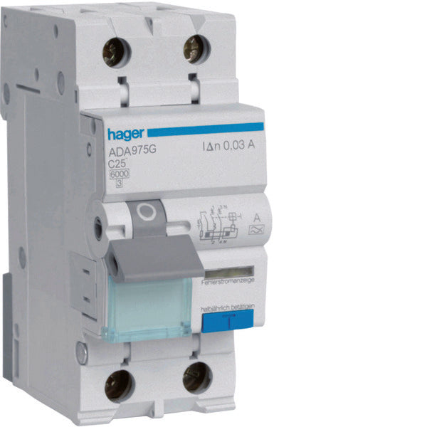 Hager HACO Earth Leakage Circuit Breaker - ADA975G