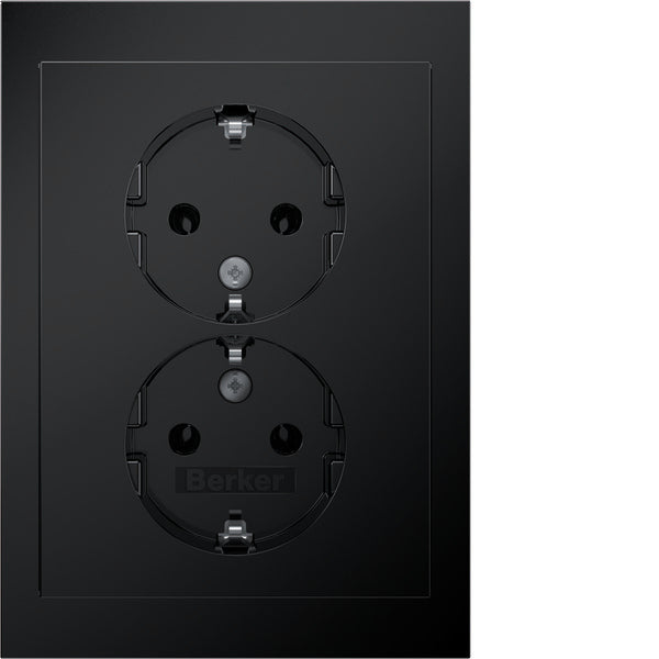 Hager Berker R.3 Wall Outlet (WCD Switchgear) - 47742245