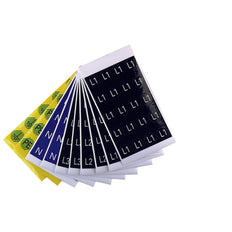Weidmuller Printed labels Text strip sheet - 1707350005 [10 Pieces]