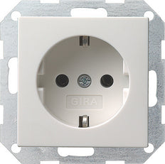 Gira System 55 Wall Socket Outlet (WCD Switchgear) - 018827