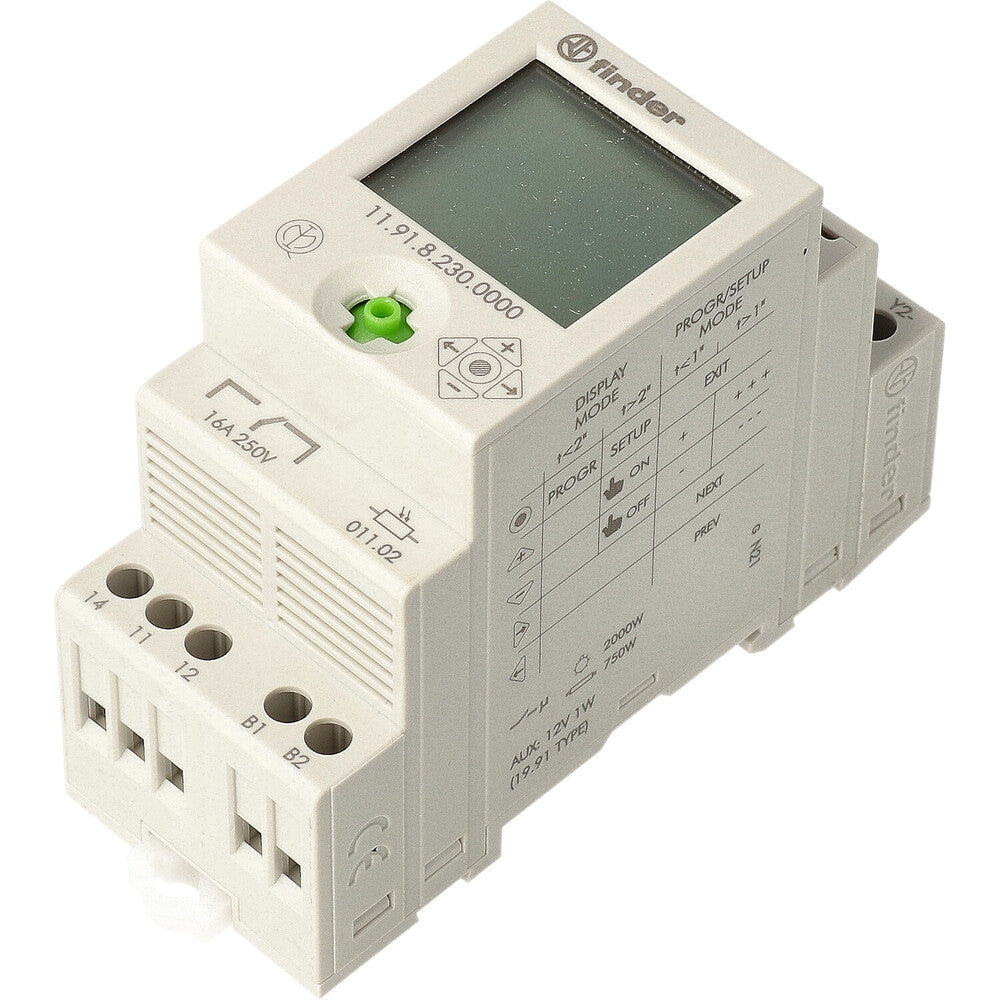 Finder 11 Twilight Switch For DIN-Rail - 11.91.8.230.0000