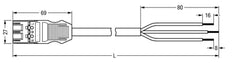 Wago Winsta Midi Patch Cord Adjustable Building Installation - 771-9993/3206-301