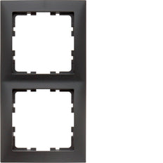 Hager Berker S.1 Cover Frame Switchgear - 10129949 [2 Pieces]