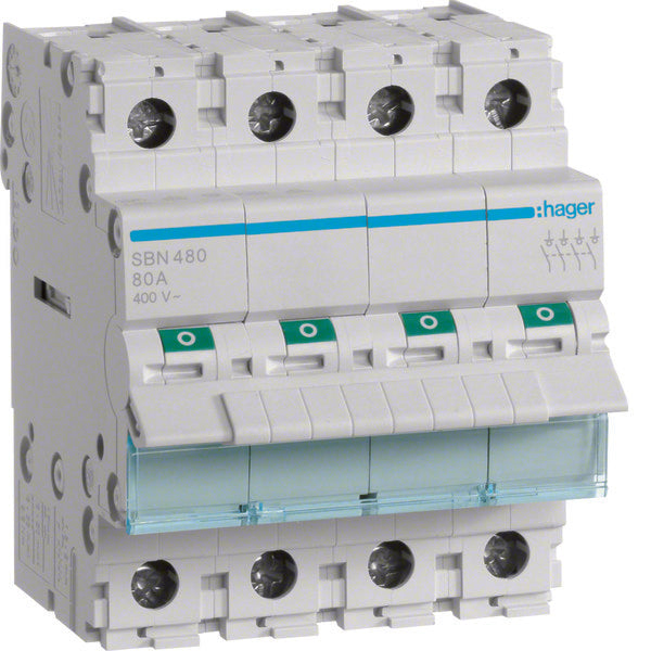 Hager SBN Flush-Mounting Switch Modular - SBN480